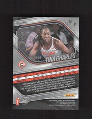 2025 Panini Prizm WNBA #3 Tina Charles Red Power Prizms #/75