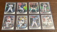 2025 Bowman Chrome Complete Rookie Red 40 cards incl Kurtz Baldwin Wilson Horton