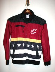 Youth Zipway NBA Cleveland Cavaliers Cavs Tear-Away Pullover Jacket L 14/16