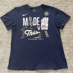 Nike Gonzaga Bulldogs Shirt Men Large Final Four 2021 Graphic Print Short Sleeve