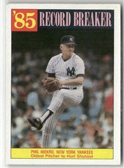 1986 TOPPS #204 PHIL NIEKRO NEW YORK YANKEES