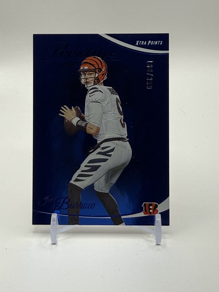 2023 Panini Prestige – Joe Burrow #61 Xtra Points Blue /399