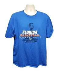 Florida Gators Basketball Fannnntastic Adult Blue XL TShirt