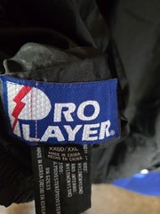 Vintage Bud Ice NHL Pro Player Reversible Jacket 90s Navy Black XXL *Read*