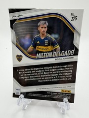 2025-26 Panini Prizm FIFA Soccer Pink Mosaic Prizm Milton Delgado #175 Rookie
