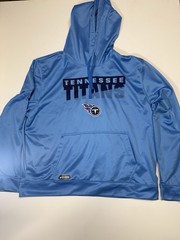 Tennessee Titans Hoodie XXL Blue NFL Team Apparel Combine Authentic Pullover