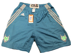 ADIDAS AUTHENTIC WNBA MINNESOTA LYNX REVOLUTION 30 ROAD GAME SHORTS SIZE M