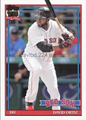 2026 TOPPS MLB – David Ortiz – 1991 35th Anniv Insert #T91-15 Red Sox
