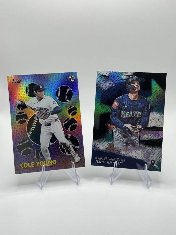 2026 Topps Series 2 Cole Young RC Titans of the Game & Stars of MLB Mariners SEA