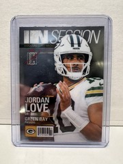 Topps In Session Insert Jordan Love Green Bay Packers 2025 Football Card #IS-11