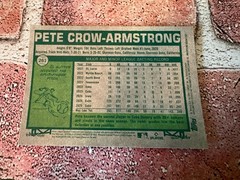 2026 Topps Heritage Pete Crow Armstrong Chrome Silver Sparkle Chicago Cubs