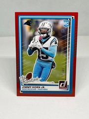 Jimmy Horn Jr 2025 Donruss Rookies & Highlights Red /49 Panthers #DRH-51
