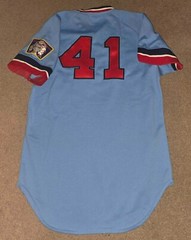 Tom Kelly #41 Minnesota Twins 1983 Wilson Salesman Sample Team Issued Jersey 42