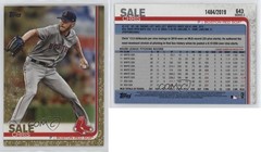 2019 Topps Gold /2019 Chris Sale #643 0tx