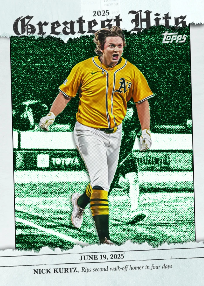 2026 Topps Series 1 Baseball 2025 GREATEST HITS Complete Your Set – You Pick