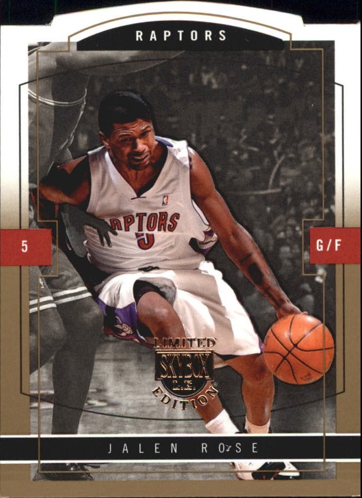 2003-04 Skybox LE Gold Proofs #109 Jalen Rose /150 – BSK