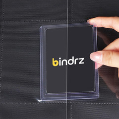 9 Pocket Top Loader Binder – Holds 252 Toploaders – Archival Safe Ringless Zippe