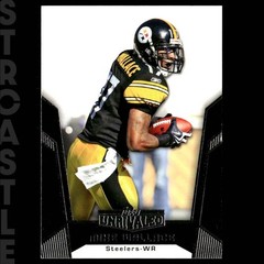 Mike Wallace 2010 Topps Unrivaled #19 Steelers 🏈 Football Card