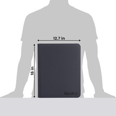 9 Pocket Top Loader Binder – Holds 252 Toploaders – Archival Safe Ringless Zippe
