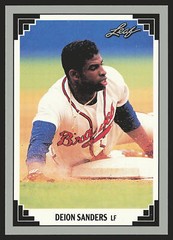 1991 Leaf #436 Deion Sanders