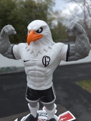 Corinthians Eagle Mascot 3D Printed Figure – 10in Soccer Fan Art Collectible