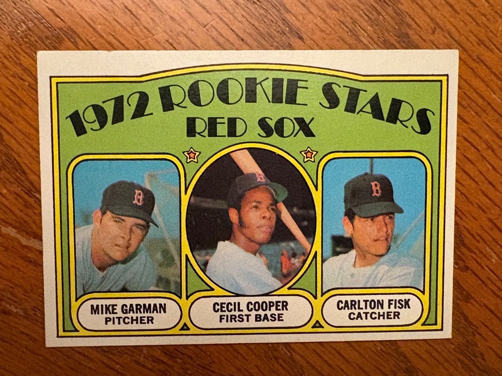 1972 Topps – 1972 Rookie Stars Carlton Fisk, Cecil Cooper, Mike Garman #79 (RC)