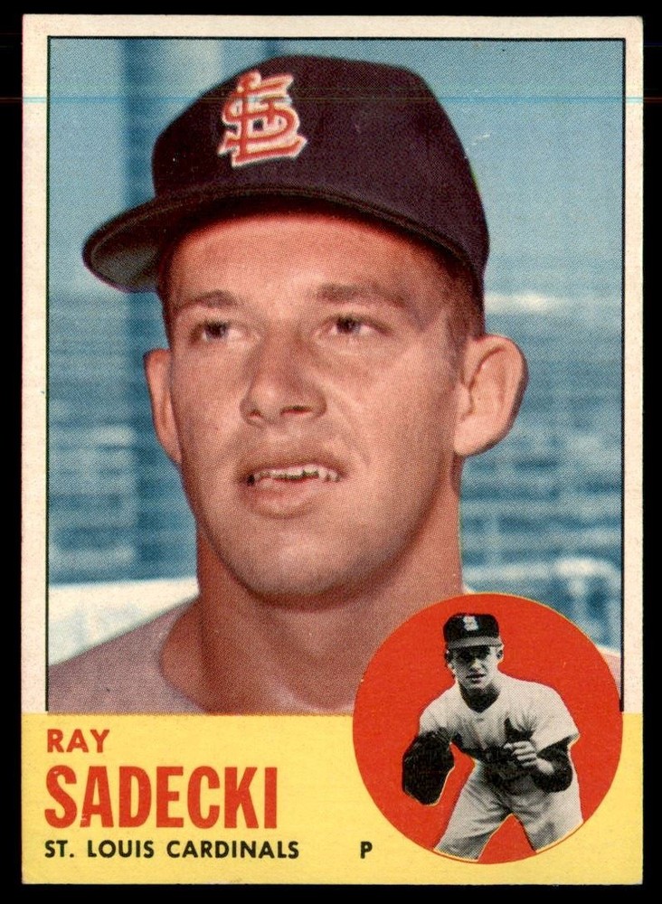 1963 Topps NM Ray Sadecki #486