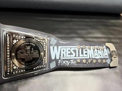 Wrestling Championship Belt WrestleMania Style Adult Replica 2mm Plates