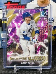 2026 Bowman Chrome Bobby Witt Jr PINK MOJO Refractor #/199 Electric Sluggers