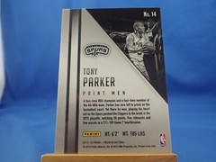 Tony Parker Prizm 2015-16 Point Men