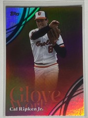 2026 Topps #GW-14 Cal Ripken Jr. Glove Work