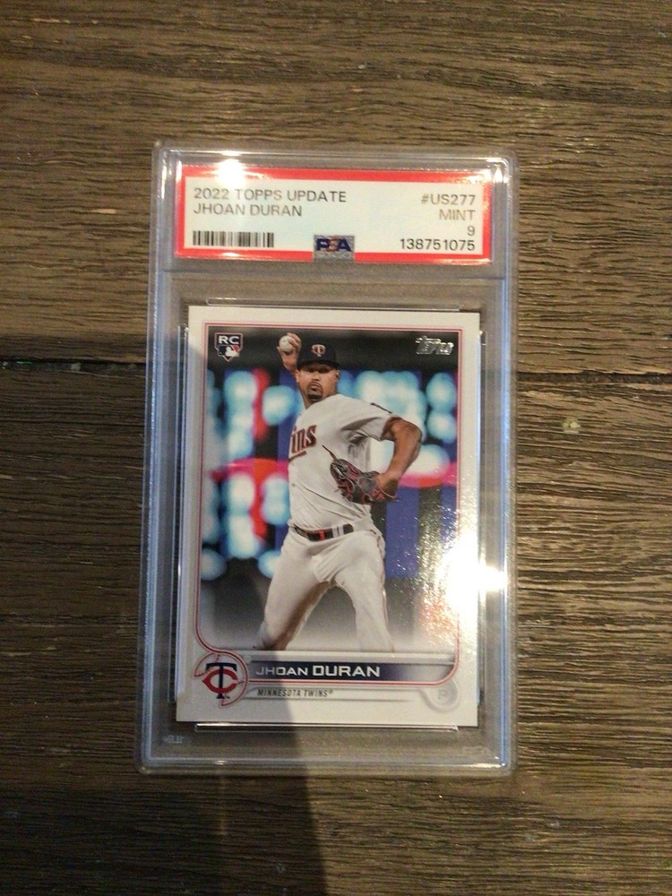 2022 Topps Update #US277 Jhoan Duran RC PSA 9