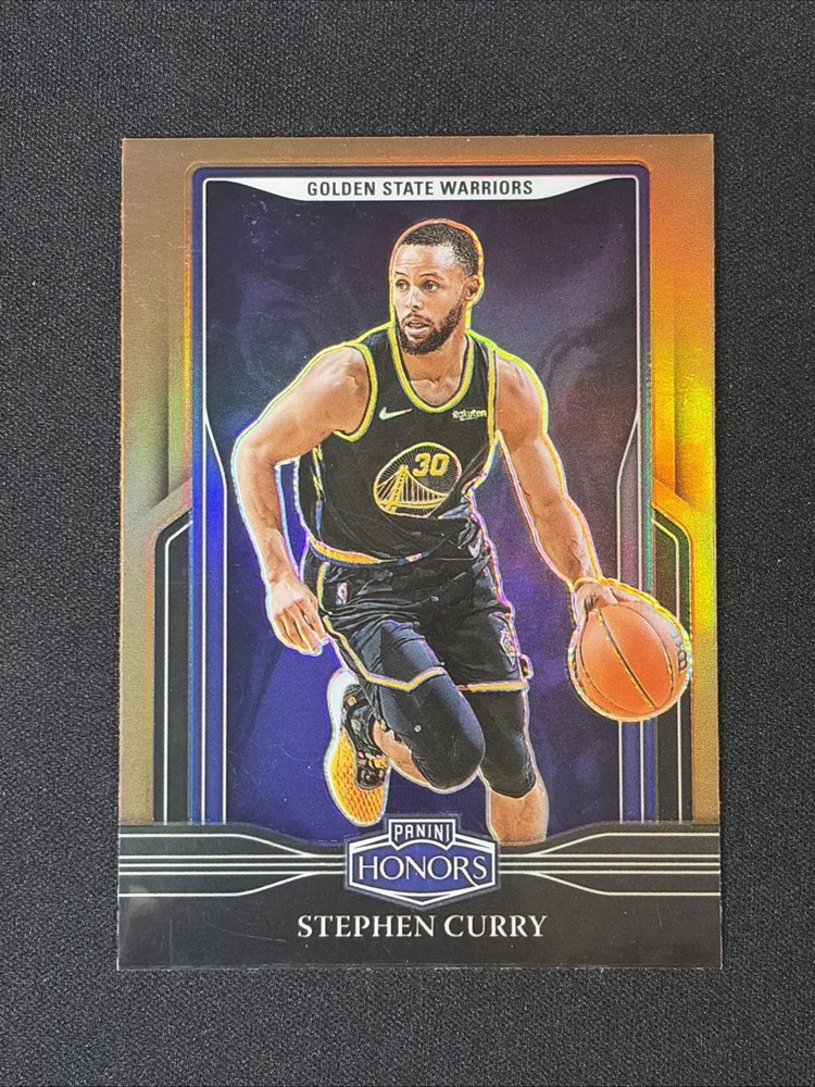 2021-22 Panini Chronicles Honors Stephen Curry Bronze #684 Golden State Warriors
