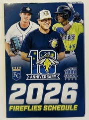 2026 COLUMBIA FIREFLIES Schedule ⚾️ Minor Baseball Sked COOL‼️