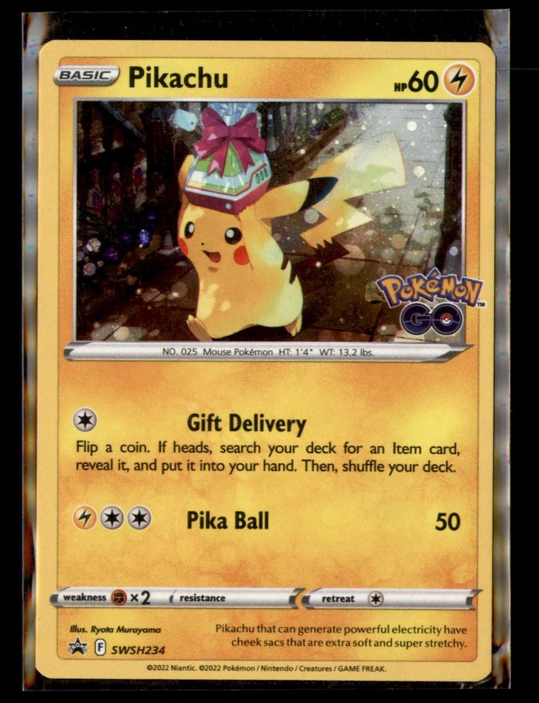 SWSH: Sword & Shield Promo Cards #SWSH234 Pikachu