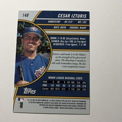 2001 Topps Reserve – Cesar Izturis #148 /1500