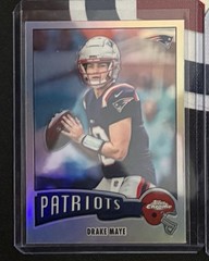 2025 Topps Chrome Drake Maye 1973 Throwback Refractor