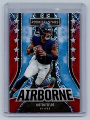 2023 Panini Rookies & Stars #AI-6 Justin Fields Airborne Red Plaid