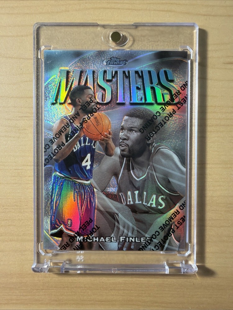 1997-98 Topps Finest – Uncommon Silver Michael Finley #291 Refractor /1090 MINT