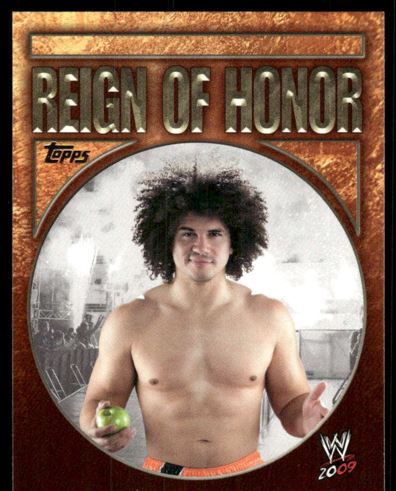 2009 Topps WWE #8 Primo / Carlito Reign of Honor