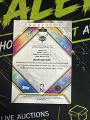Topps 2026 Topps Inception Kon Knueppel RC #57 Charlotte Hornets