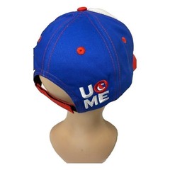JOHN CENA Red White Blue Never Give Up Baseball Cap Hat