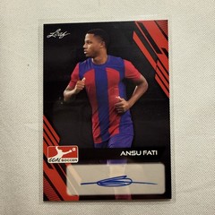 Ansu Fati 2023 Leaf GOAL SOCCER AUTO