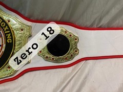 IKF 2021 Muay Thai World Classic Kick Boxing Championship Belt Adult Replica