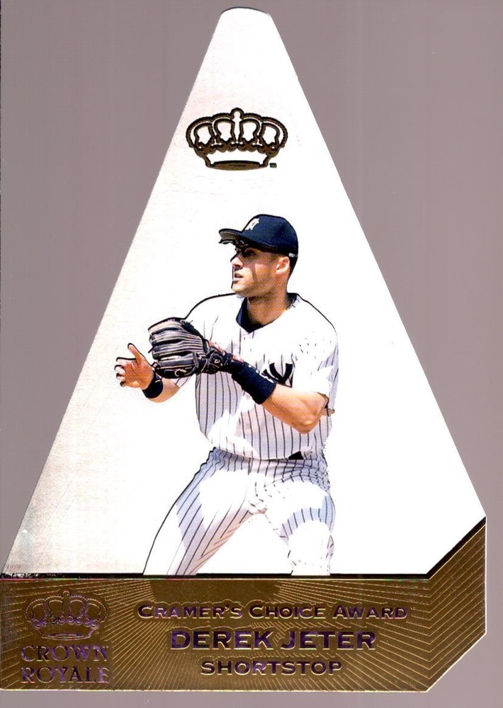 DEREK JETER 1999 Pacific Crown Royale Jumbo Cramer&rsquo;s Choice Awards #6