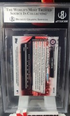 2017 1st Bowman Chrome Prospects Luis Garcia Mini Gold Refractor #/50 BGS 9 SSP