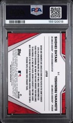 2024 BOWMAN CHROME INTERNATIONAL IMPACT SHOHEI OHTANI/YOSHINOBU YAMAMOTO PSA 9