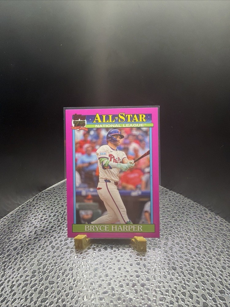 Bryce Harper 2026 Topps Series 2 All-Star 91AS-7 Pink