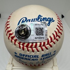 MARK FIDRYCH ROY 76 THE BIRD DETROIT TIGERS SIGNED AUTO OAL BASEBALL BECKETT