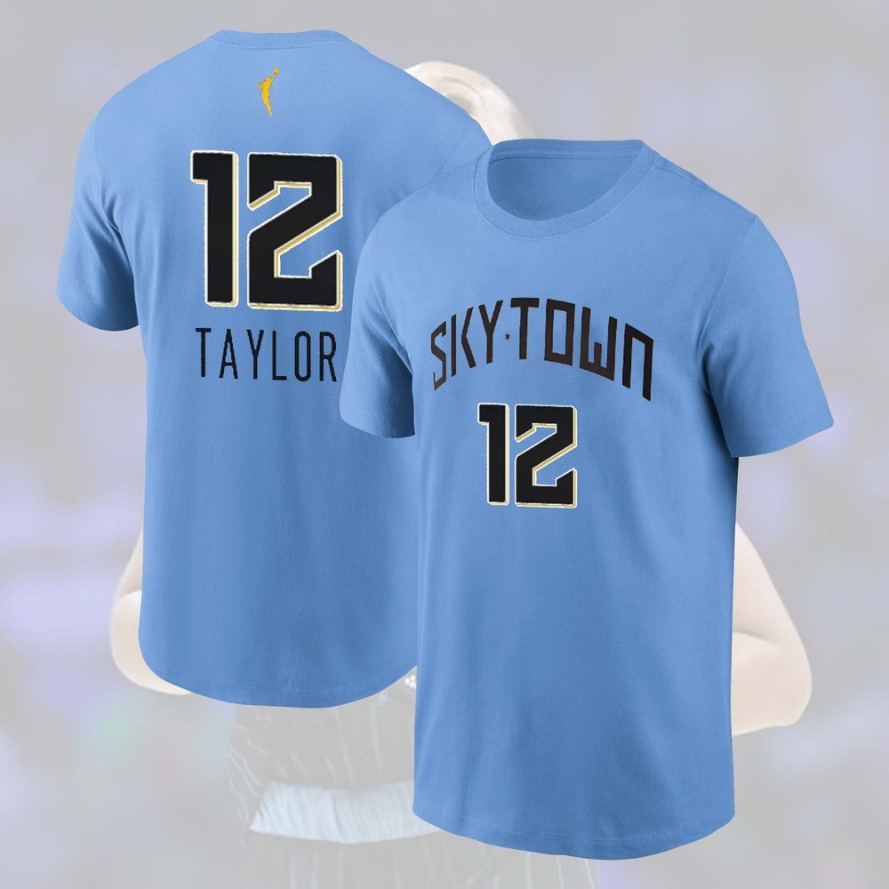 NEW SALE!!! – Sydney Taylor #12 Chic@go Sky Team 2026 Player Name & Number
